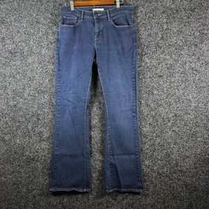 Levis Curvy Bootcut Jeans Womens 31 Dark Wash Blue Denim Stretch 31x31